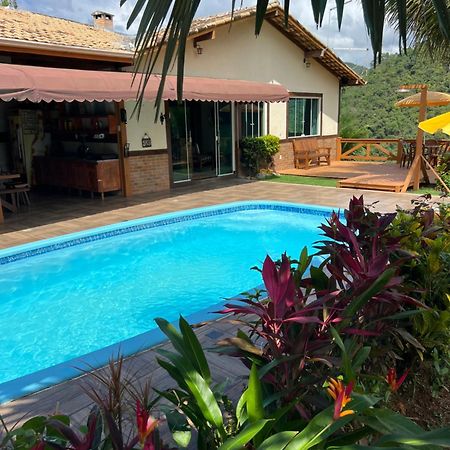 Casa nas montanhas com piscina e vista panorâmica Vila Domingos Martins Exterior foto