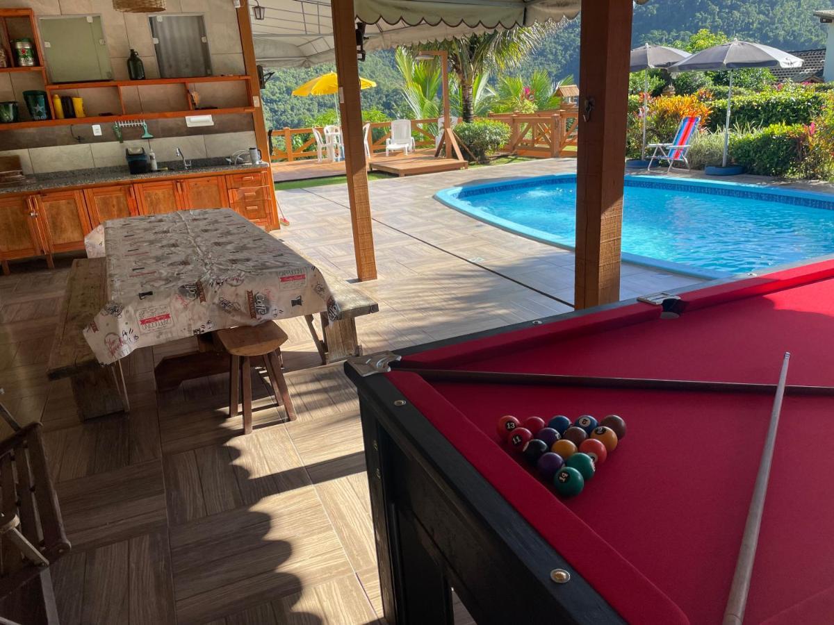 Casa nas montanhas com piscina e vista panorâmica Vila Domingos Martins Exterior foto
