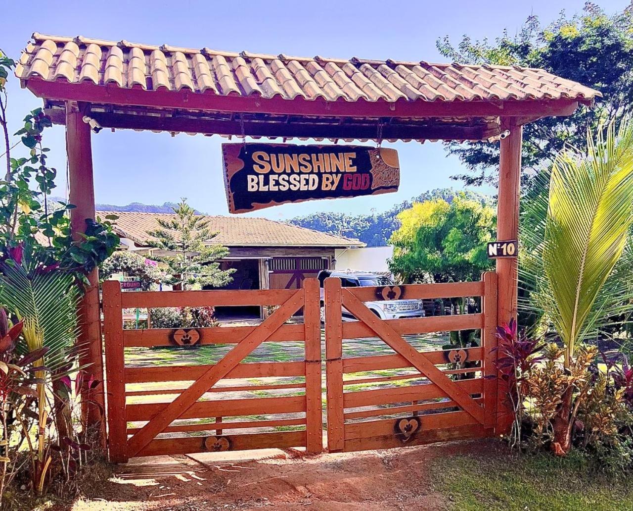 Casa nas montanhas com piscina e vista panorâmica Vila Domingos Martins Exterior foto