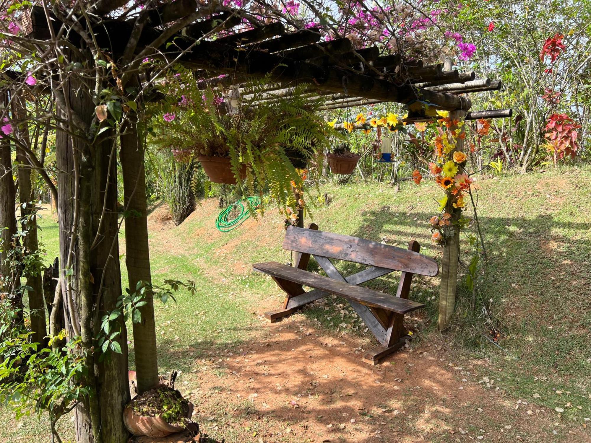 Casa nas montanhas com piscina e vista panorâmica Vila Domingos Martins Exterior foto